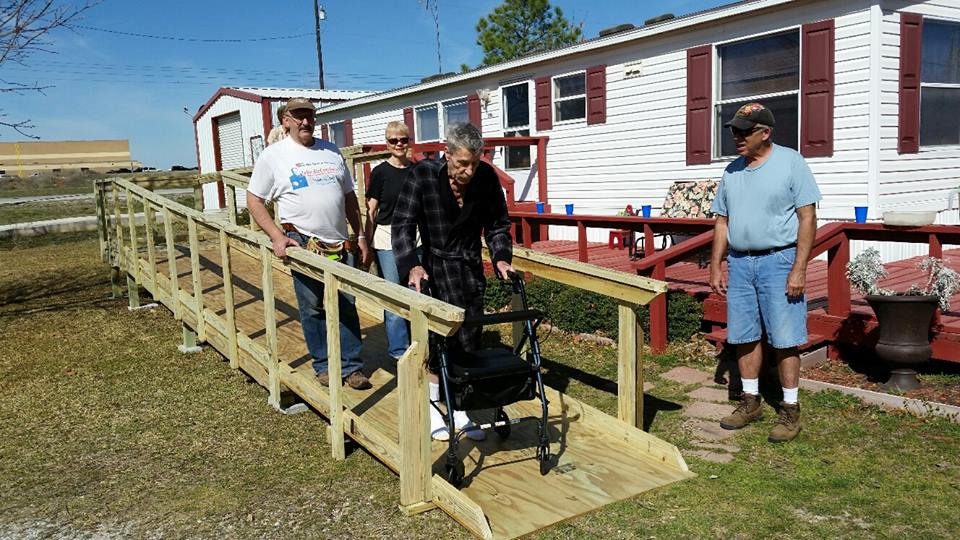 Ramp Build - Chico Tx (Wise County) - March 5, 2016