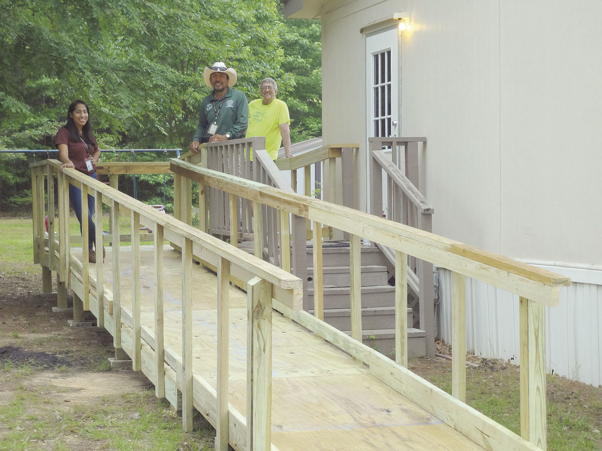 Smith County Juvenile Services helps build 20 ramps in 2017 The Texas