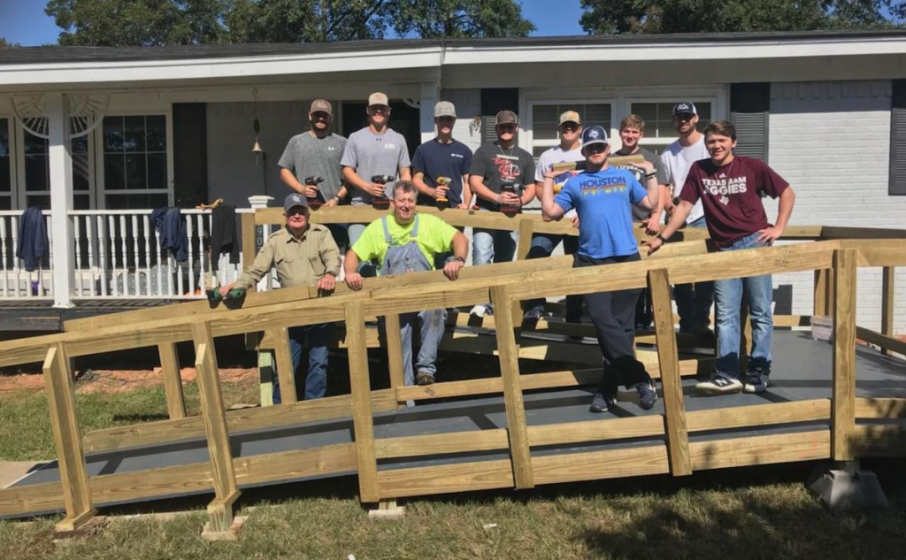 FUMC builds free wheelchair ramps for residents The Texas Ramp Project